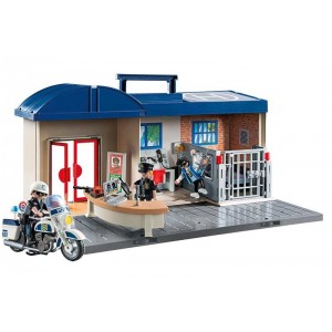 maletin comisaria policia playmobil