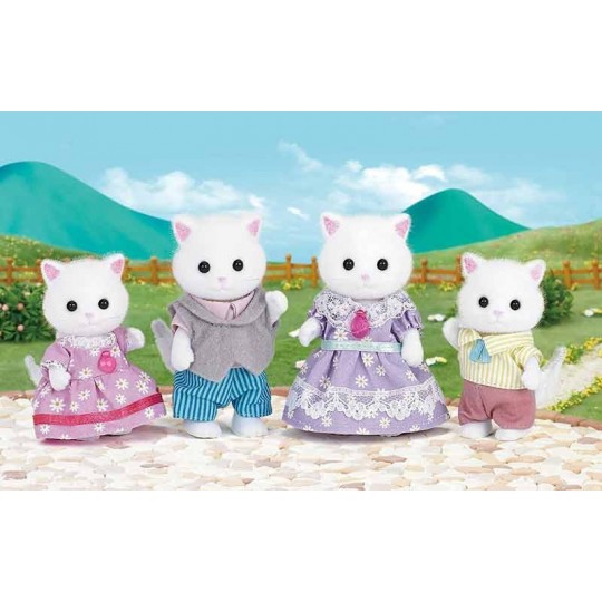 Sylvanian Families Familia Gatos Persa 1160