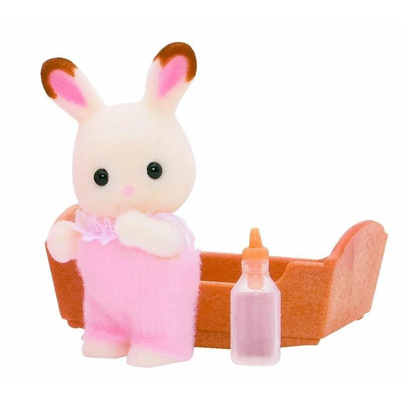 Juguetes Sylvanian Families Bebe Conejo Chocolate Epoch Para Imaginar 5062 Lgeo Fr