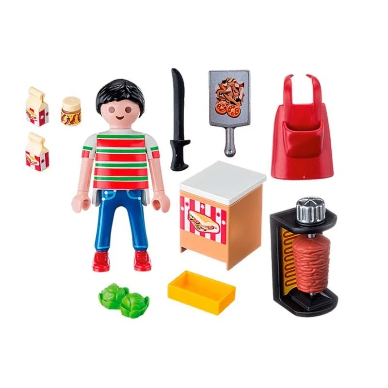 playmobil vendedor de kebab