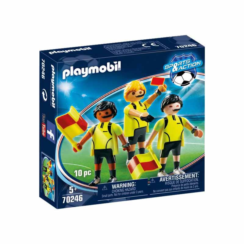 arbitros playmobil futbol