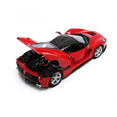  Bburago Vehículo de carrera Ferrari en escala 1:24 moldeado a  presión Race and Play LaFerrari (los colores pueden variar) : Arte y  Manualidades