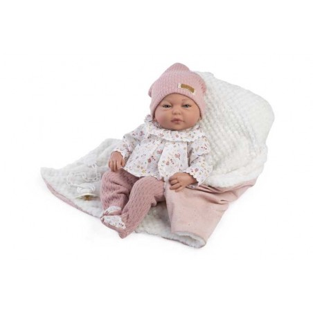 Muñeca Bebé Diana 38 cm Con Sonido