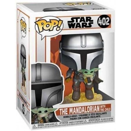 Funko Pop The Mandalorian Con Baby Yoda