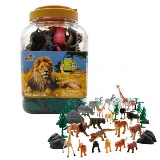 Comprar Cubo 40 piezas animales de granja · ANIMAL PLANET · Hipercor