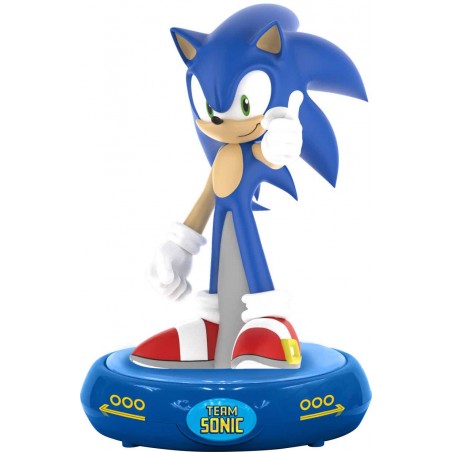 Sonic Lámpara 3D