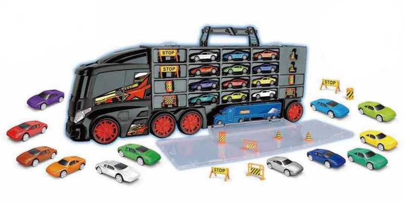 HOT WHEEL CAMION PORTACOCHES