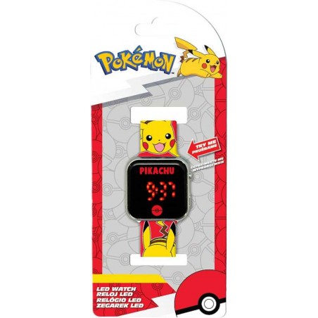 Pokemon Reloj Led