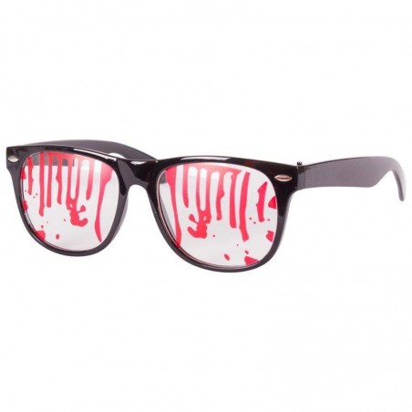 Gafas con sangre para Halloween