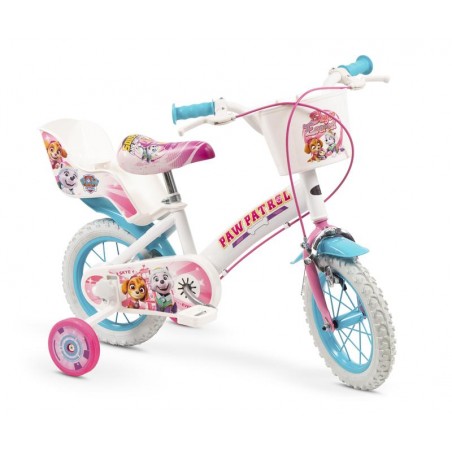 Bicicleta 12 pulgadas Patrulla Canina Blanca