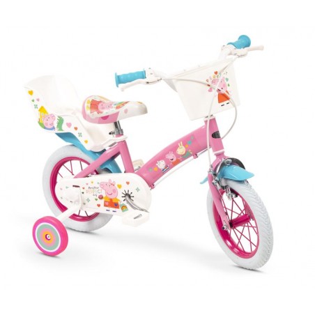 Bicicleta 12 Pulgadas Peppa Pig Rosa