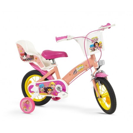 Bicicleta 12 Pulgadas DC Super Friends Rosa