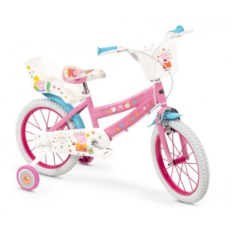 Bicicleta 16 Pulgadas Peppa Pig Rosa