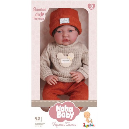 Muñeco bebé Noha Jersey Osito 42 cm