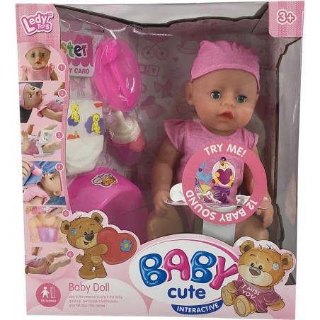 Muñeco Baby Cute Interactivo