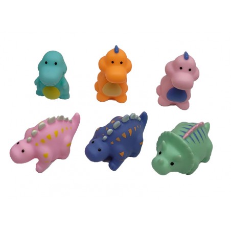 Pack de dinosaurios de baño para niños