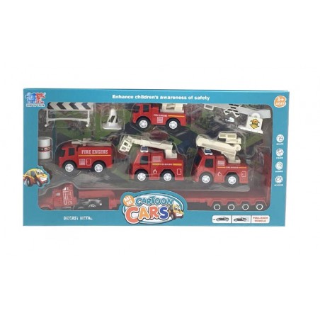 Set de vehículos infantiles Cartoon Cars